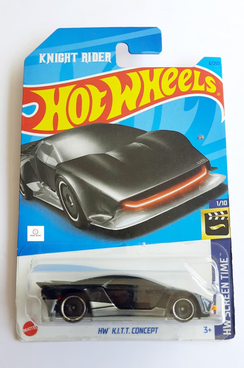 HW K.I.T.T. Concept – Hot Wheels Knight Rider 1:64 Diecast Car | Mainline Series – Bonzo Bears