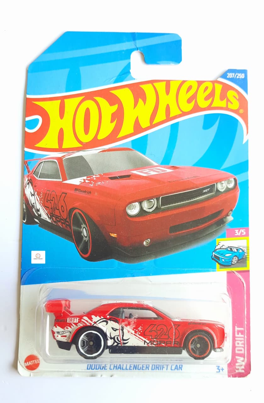 Dodge Challenger Drift Car (Red) - Hot Wheels | Bonzo Bears