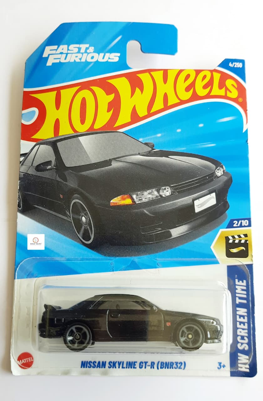 Nissan Skyline GT-R (BNR32) - Hot Wheels (Black)