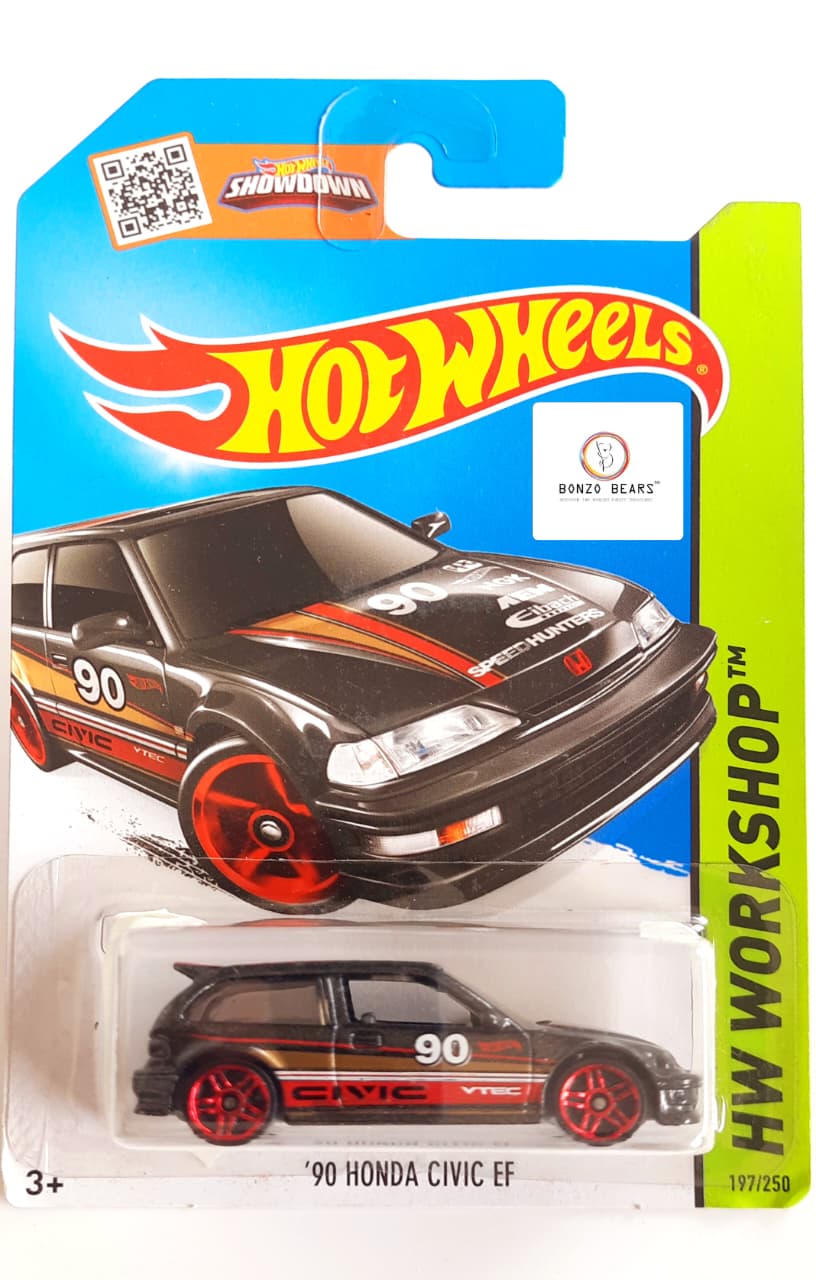 '90 Honda Civic EF - Hot Wheels (2015 release) | Bonzo Bears