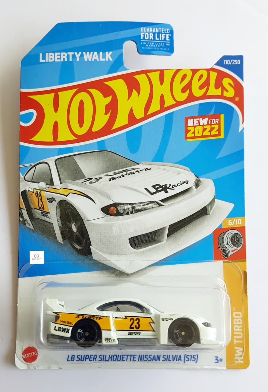 LB Super Silhouette Nissan Silvia (S15) - Hot Wheels Liberty Walk (White)