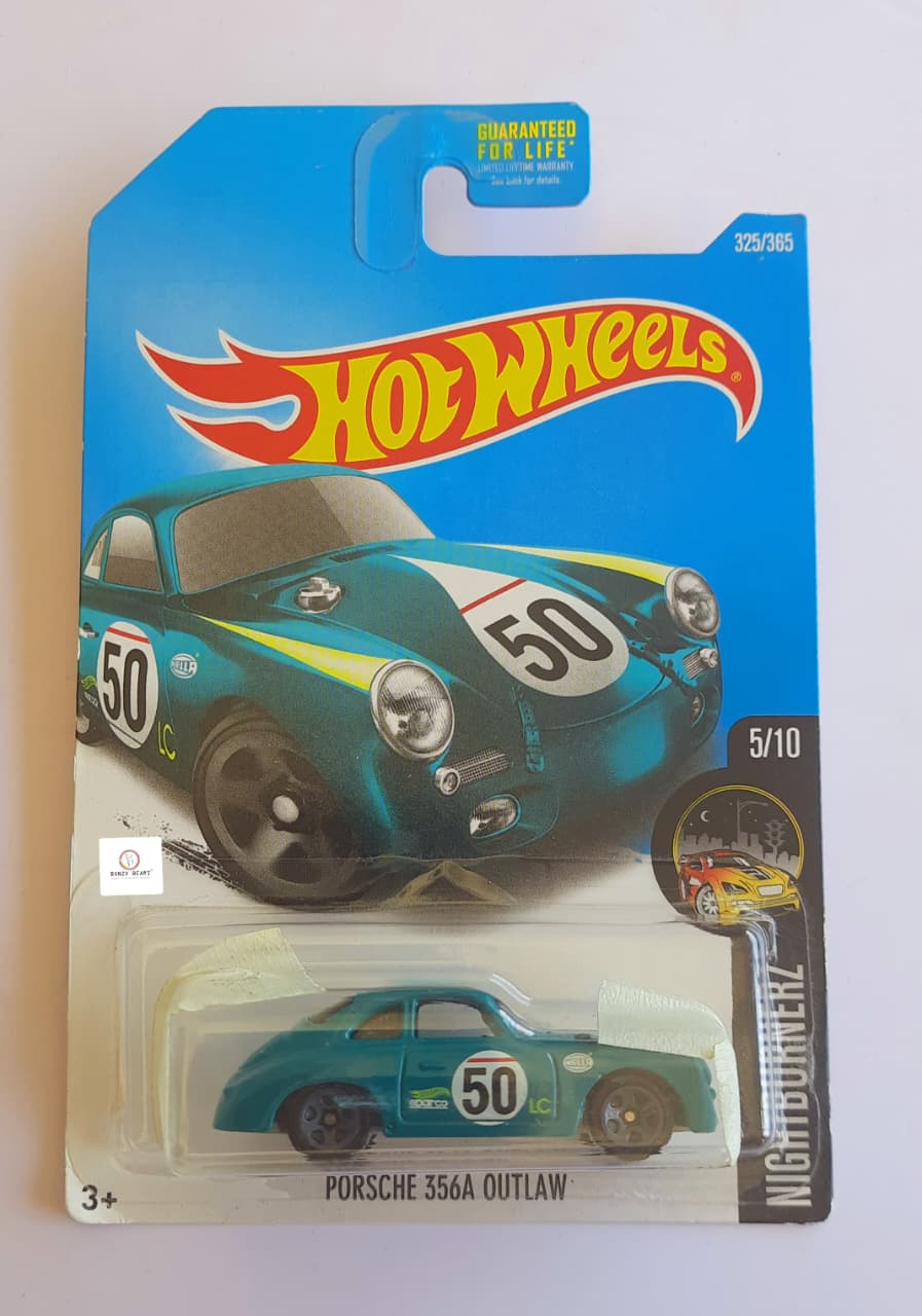 Porsche 356A Outlaw - Hot Wheels(Exclusive blue-green) No "50