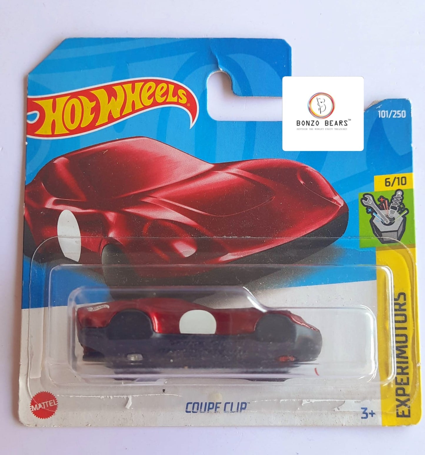 Coupe Clip - Hot Wheels (European Short Card) | Bonzo Bears