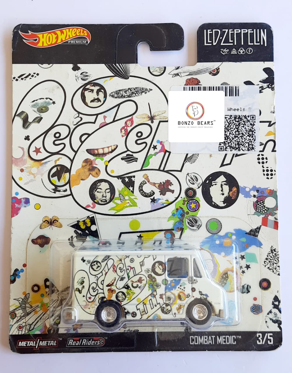 Premium Pop Culture 2020 - Led Zeppelin, Combat Medic - Hot Wheels | Bonzo Bears - P6