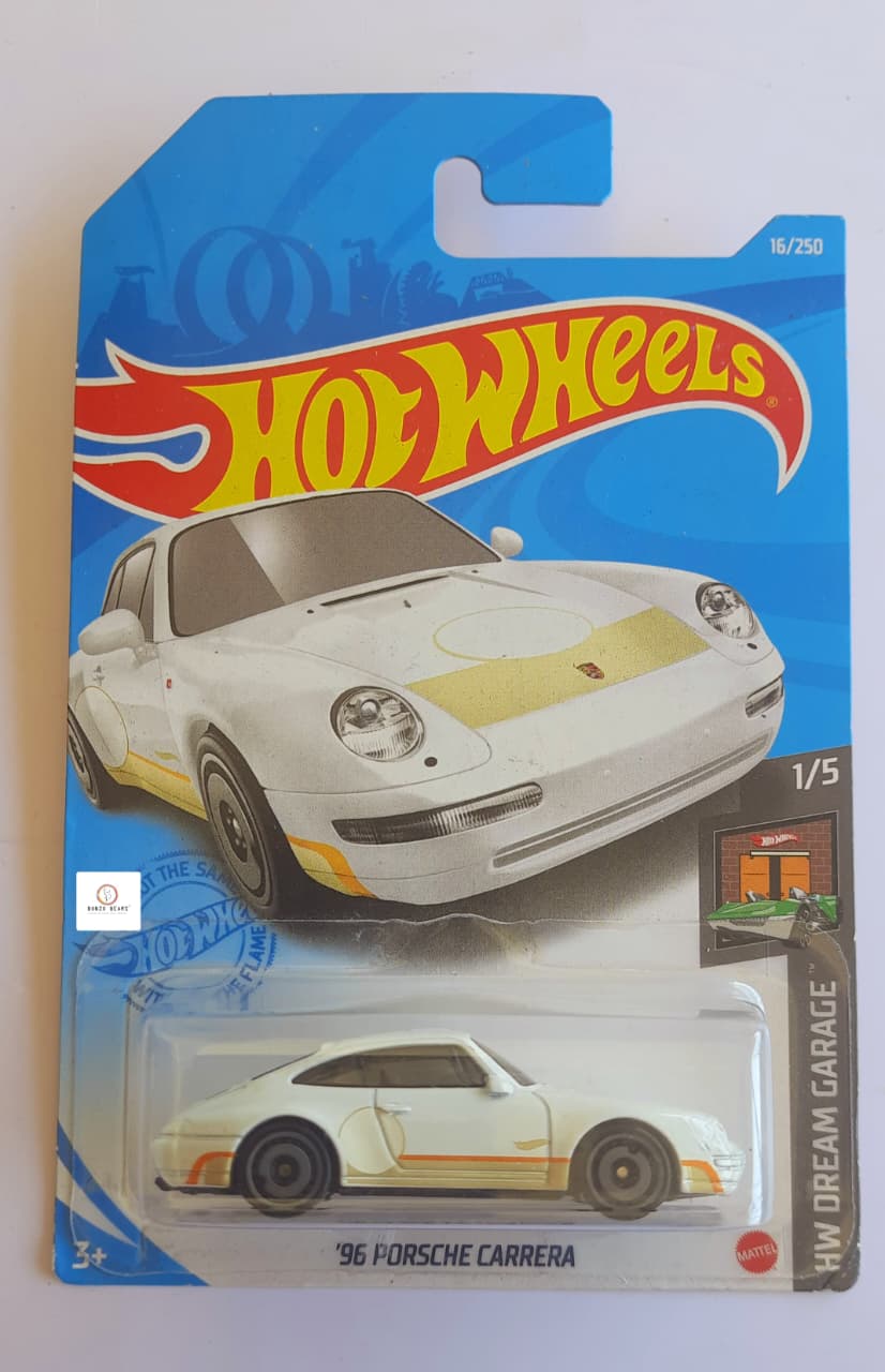 '96 Porsche Carrera - Hot Wheels (White)