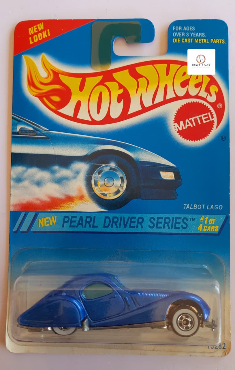 Blue Chrome 1994 release - Talbot Lago - Pearl Driver Series - Hot Wheels | Bonzo Bears