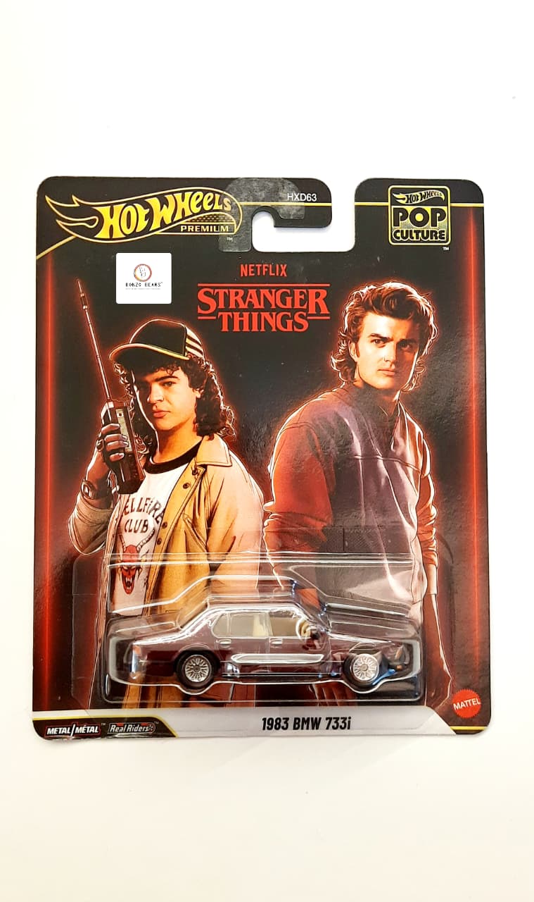 Stranger Things 1983 BMW 733i - Hot Wheels Premium Pop Culture | Bonzo Bears (Restocked) A5