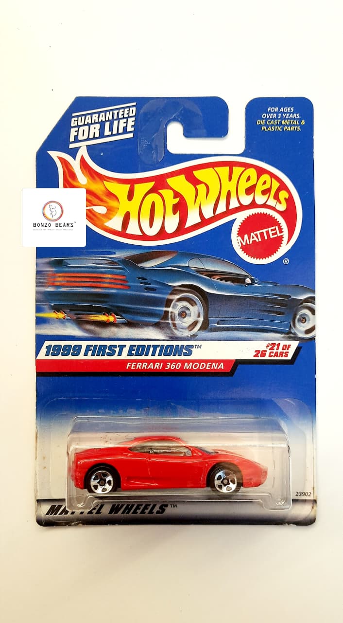 Ferrari 360 Modena (Red) - Hot Wheels (1999 Released) | Bonzo Bears PB49