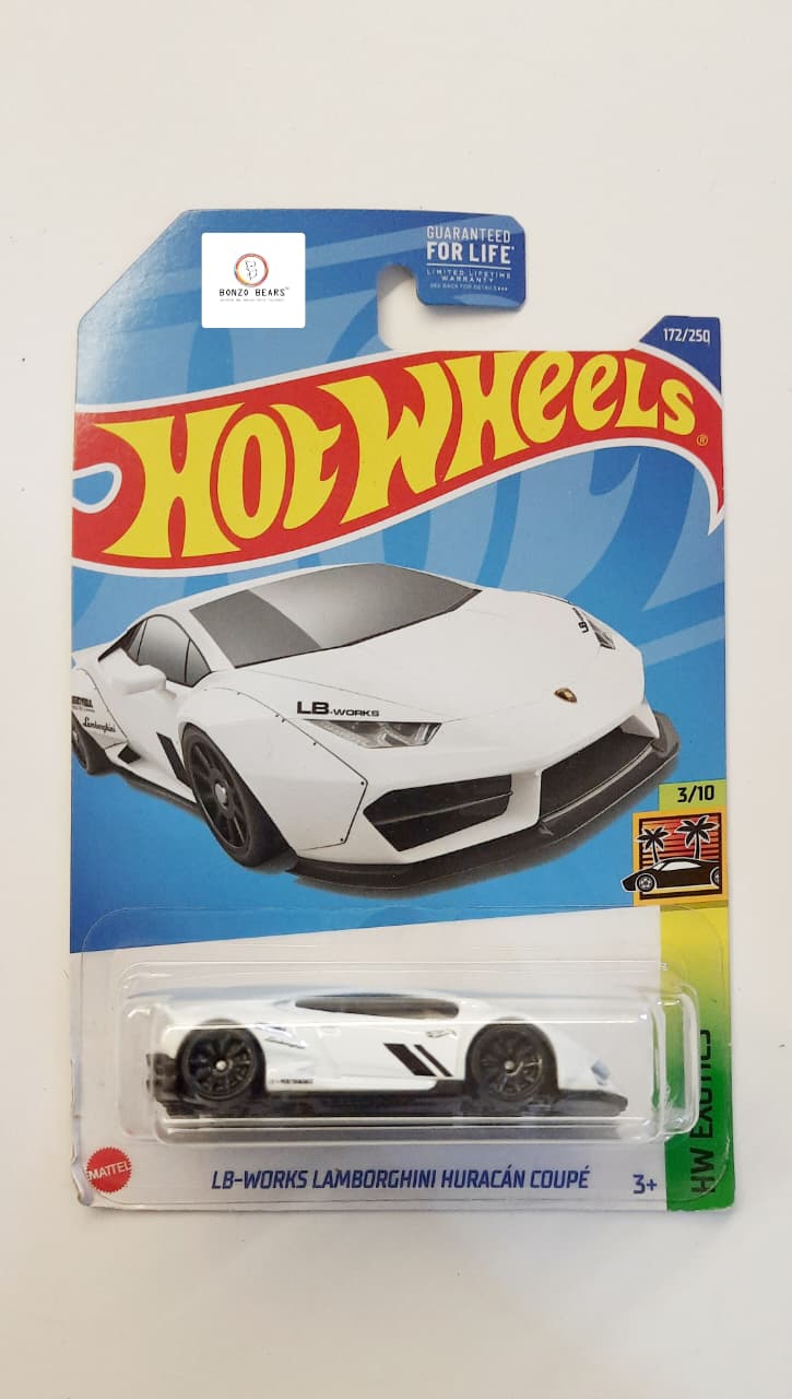 LB-Works Lamborghini Huracán Coupé - Hot Wheels (2022 Released) | Bonzo Bears