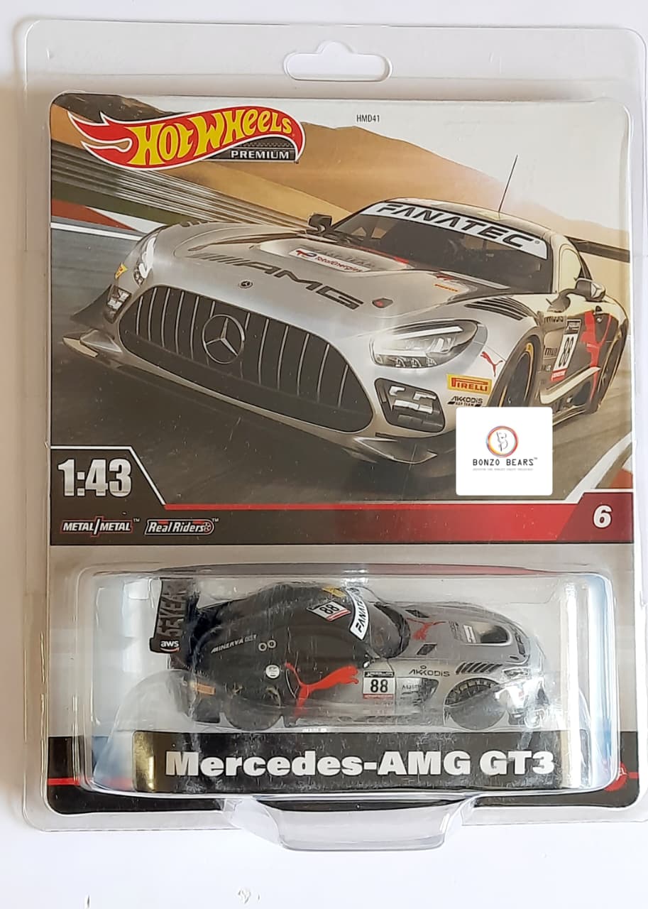 Mercedes-AMG GT3 - Hot Wheels- 1/43 | Bonzo Bears