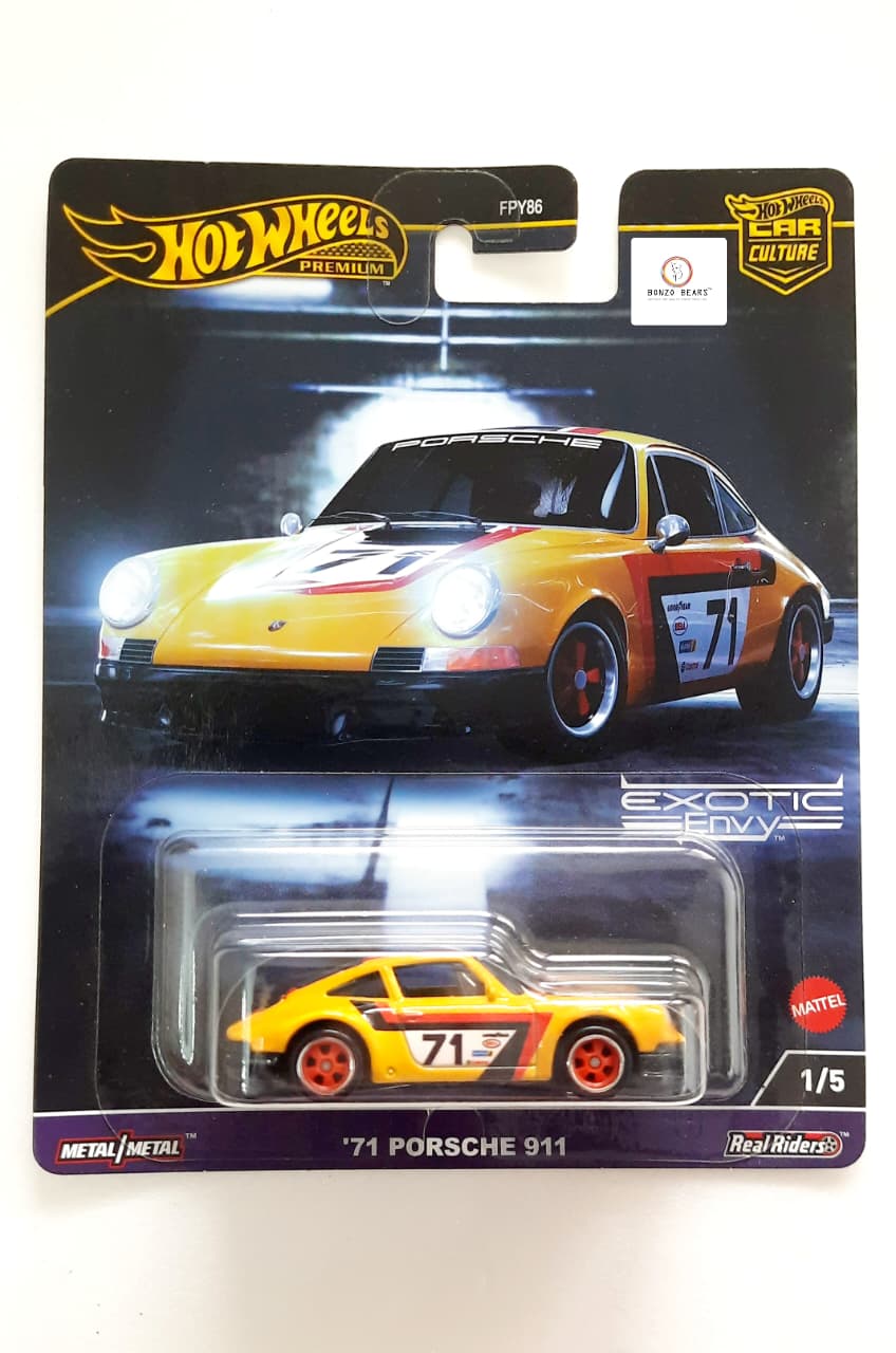 '71 Porsche 911 - Hot Wheels Premium Exotic Envy | Bonzo Bears - P2