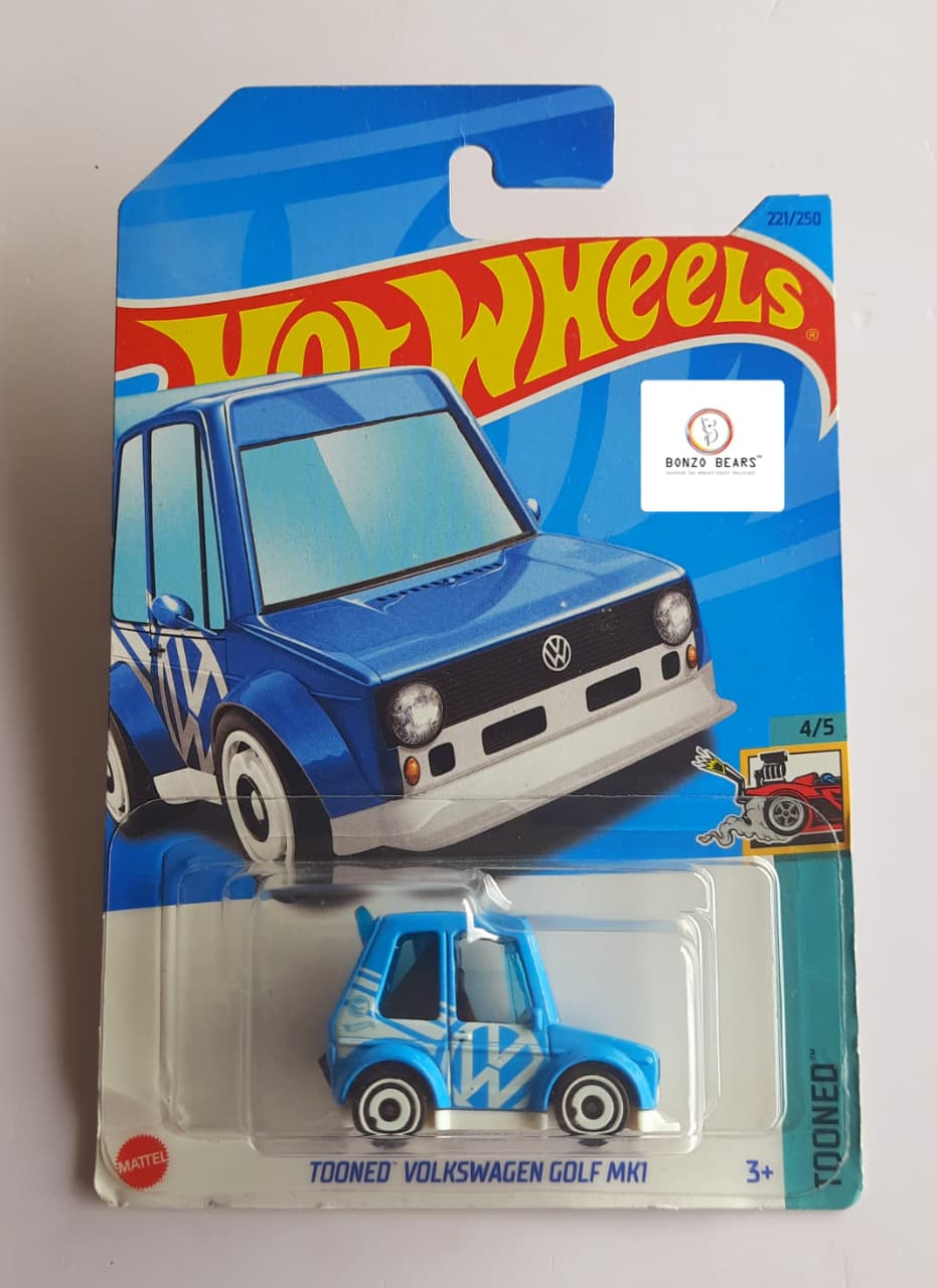 Tooned Volkswagen Golf MK1 (Treasure Hunt)- Hot Wheels | Bonzo Bears PB39
