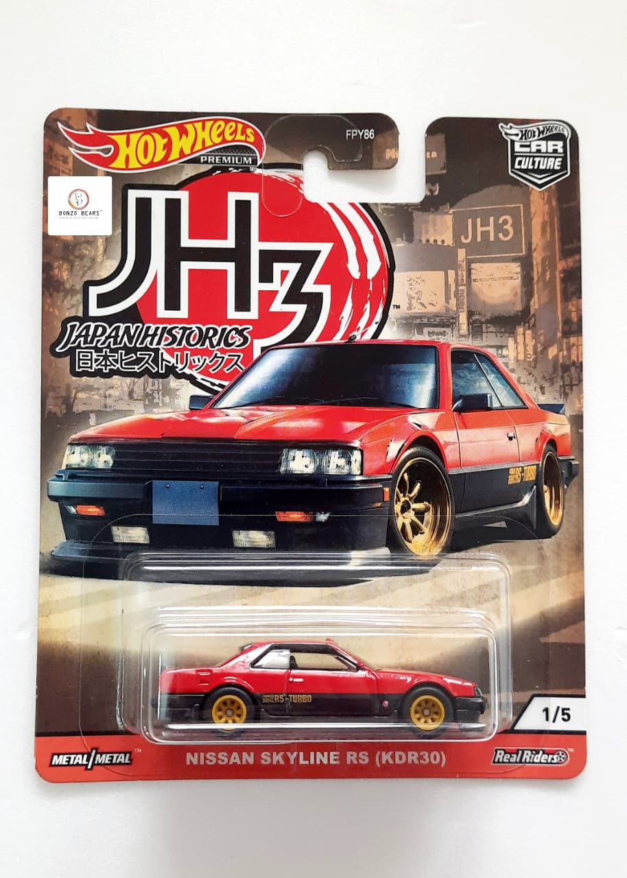 Premium Japan Historics Nissan Skyline RS (KDR30) - Hot Wheels | Bonzo Bears CB