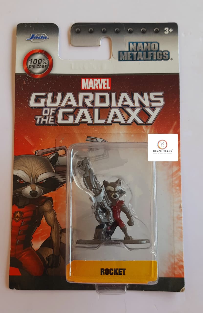 Rocket - Guardians of the Galaxy Nano Metal Figure 4.5cm Jada | Bonzo Bears