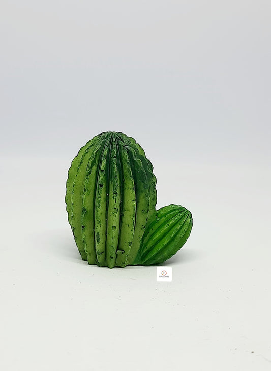 Miniature Artificial Cactus Solid piece (3.5 cm) - Diorama Accessory (Car and Figure not included)