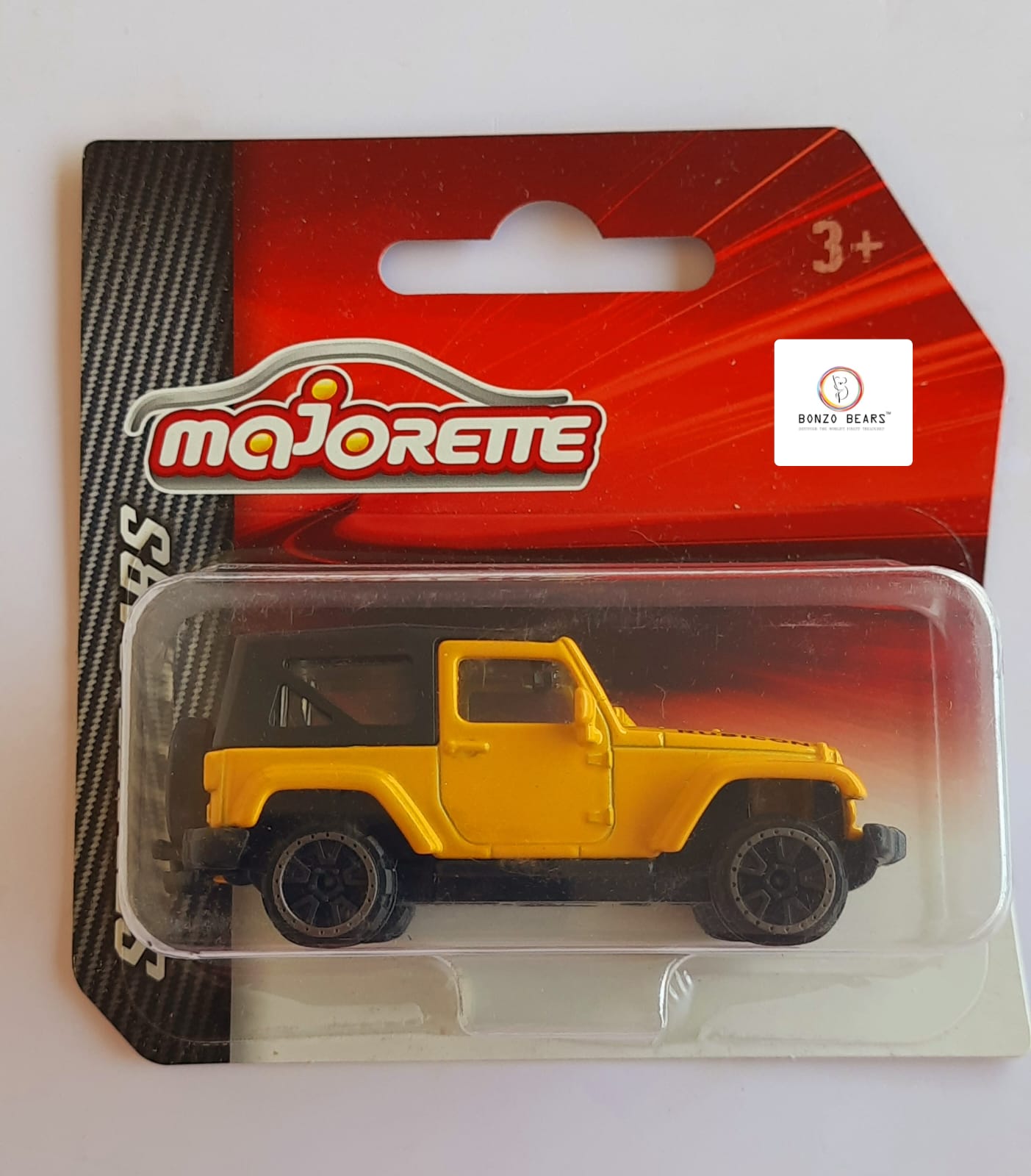 Jeep Wrangler Rubicon (Yellow) - Majorette | Bonzo Bears
