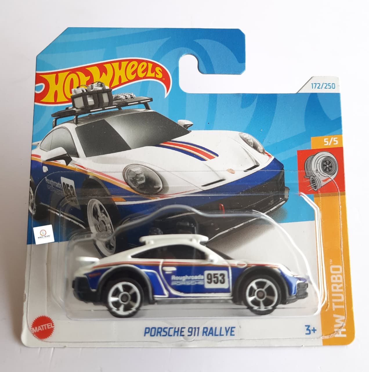 Porsche 911 Rallye -Hot Wheels- Short card