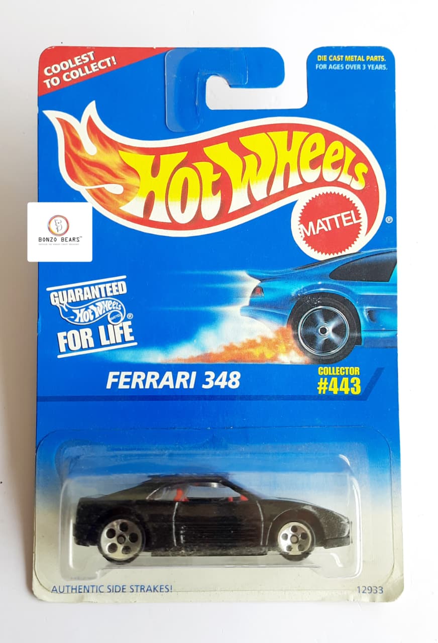 Ferrari 348(Black) - Hot Wheels | Bonzo Bears