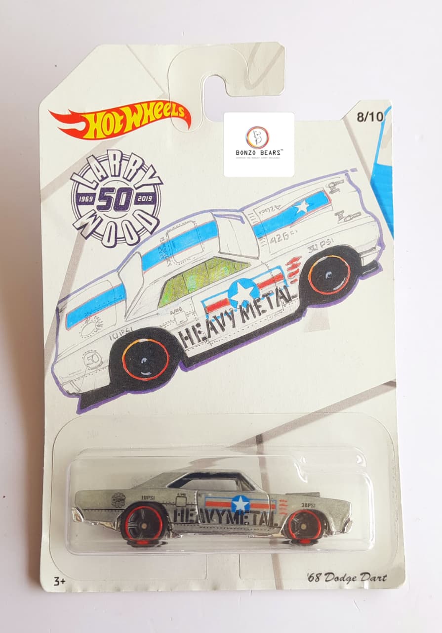 '68 Dodge Dart (Metal base Heavy cast) - Hot Wheels | Bonzo Bears PB22