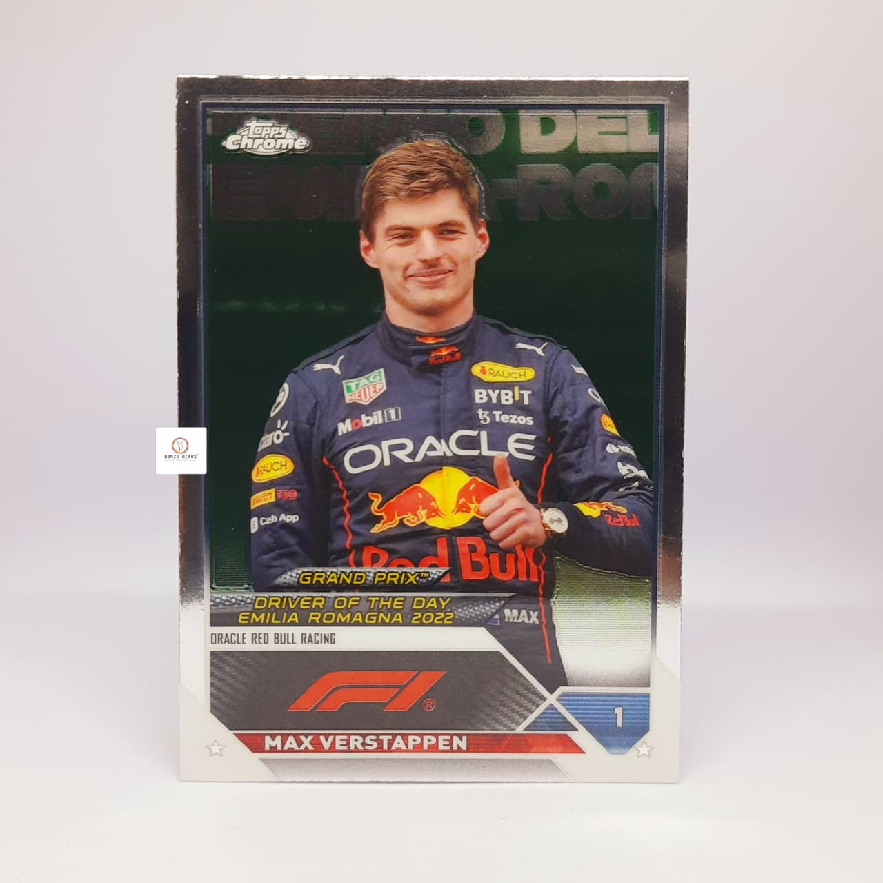 Max Verstappen Red Bull Racing #169 2023 Topps Chrome Formula 1 F1 - Base card