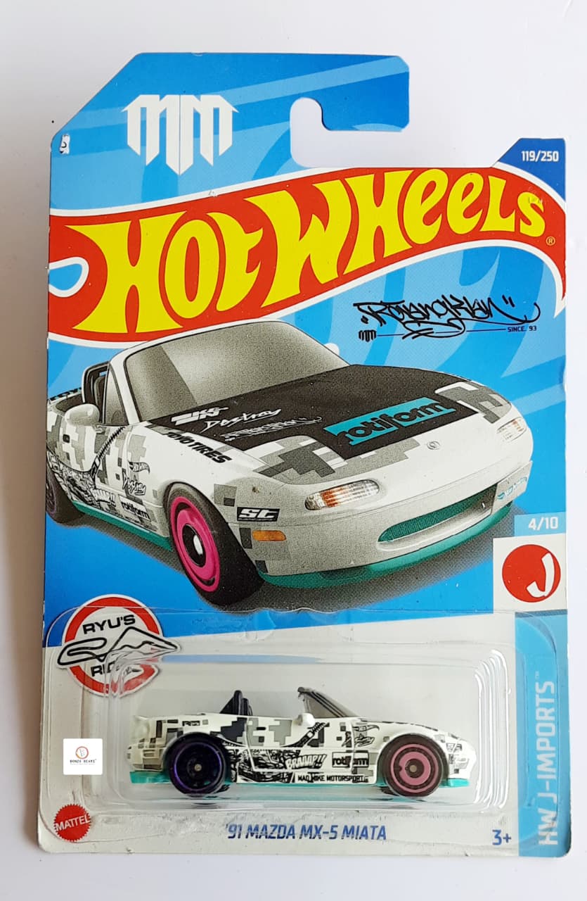 '91 Mazda MX-5 Miata - Hot Wheels