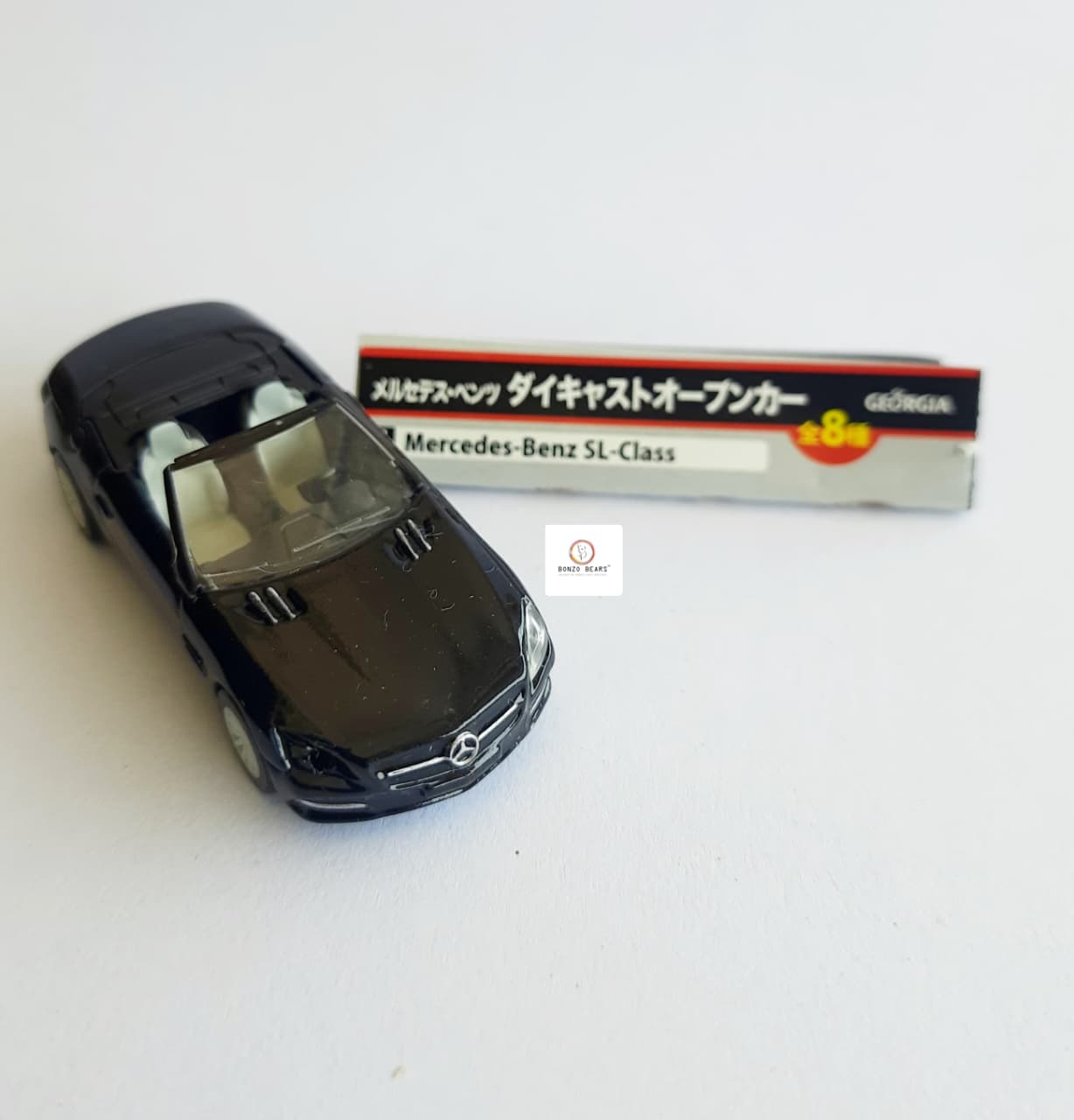 Mercedes-Benz SL Class Black x GEORGIA Japan - 1/76 Scale
