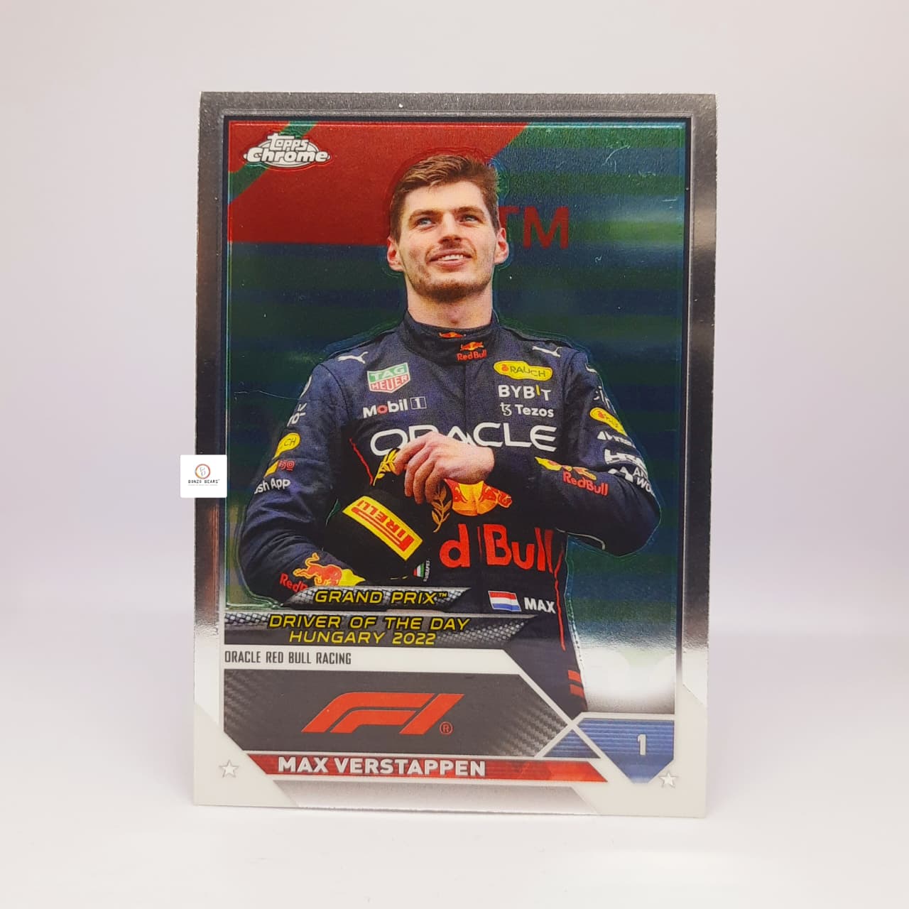 2023 Topps Chrome Formula 1 F1 Max Verstappen #147- Base card