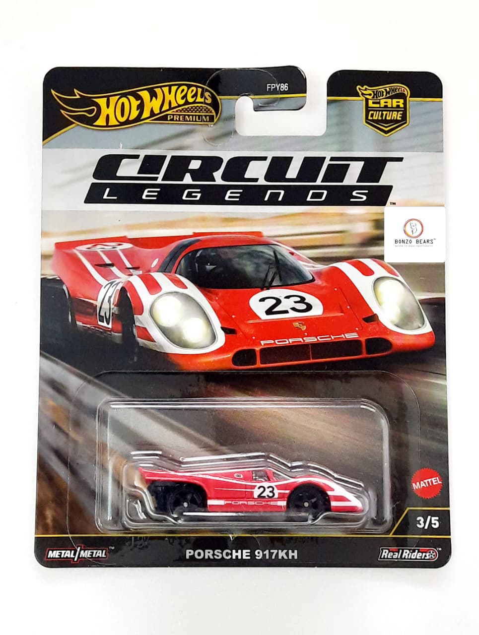 Porsche 917KH - Hot Wheels Premium Circuit Legends | Bonzo Bears - P2