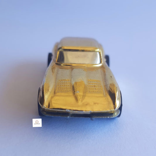 1990 HOT WHEELS BILLIONTH SPLIT WINDOW '63 CHEVY CORVETTE GOLD CHROME DIECAST