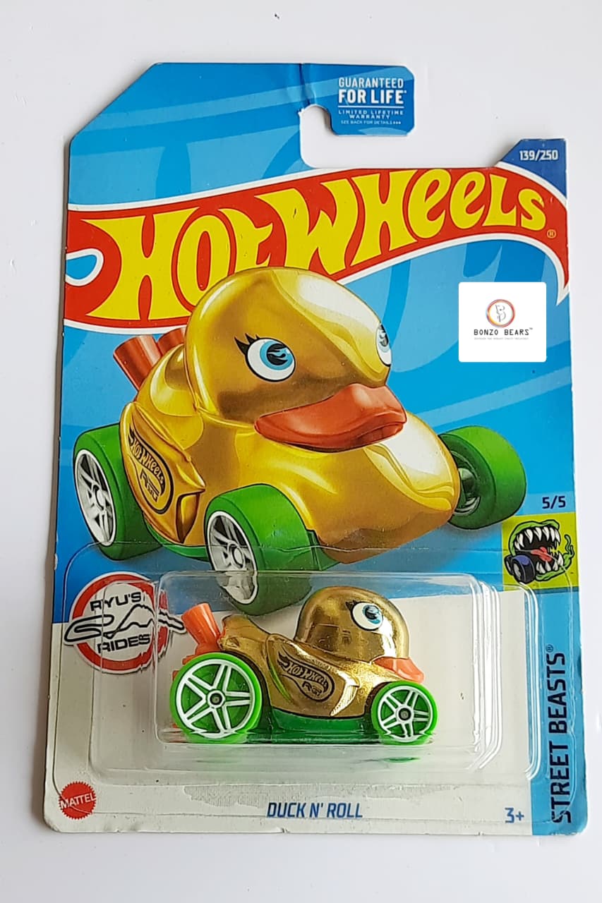 Duck n Roll - Hot Wheels (Gold)
