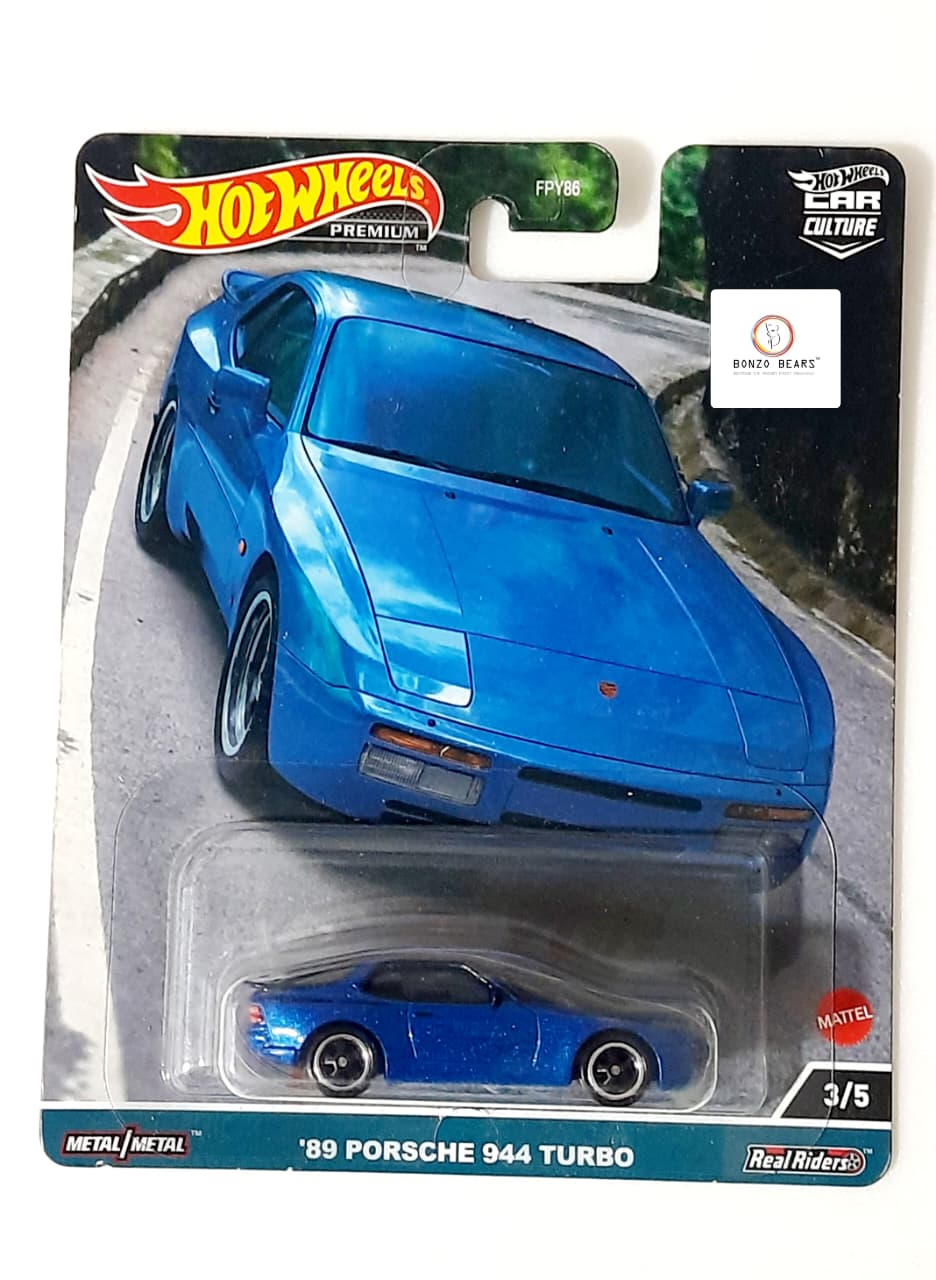 '89 Porsche 944 Turbo - Hot Wheels Premium Car culture | Bonzo Bears - P2