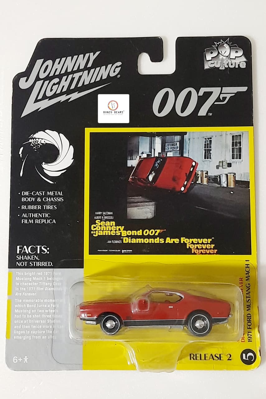 Johnny Lightning 007 James Bond '71 Ford Mustang Mach 1 | Bonzo Bears PB14