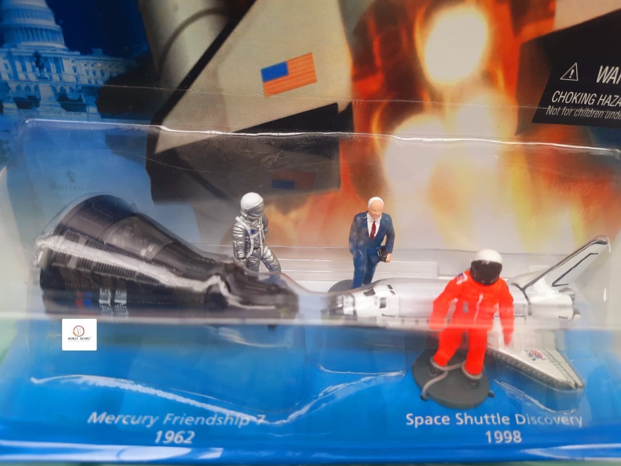 John Glenn Great American Hero Action Pack- Hot Wheels (Space)