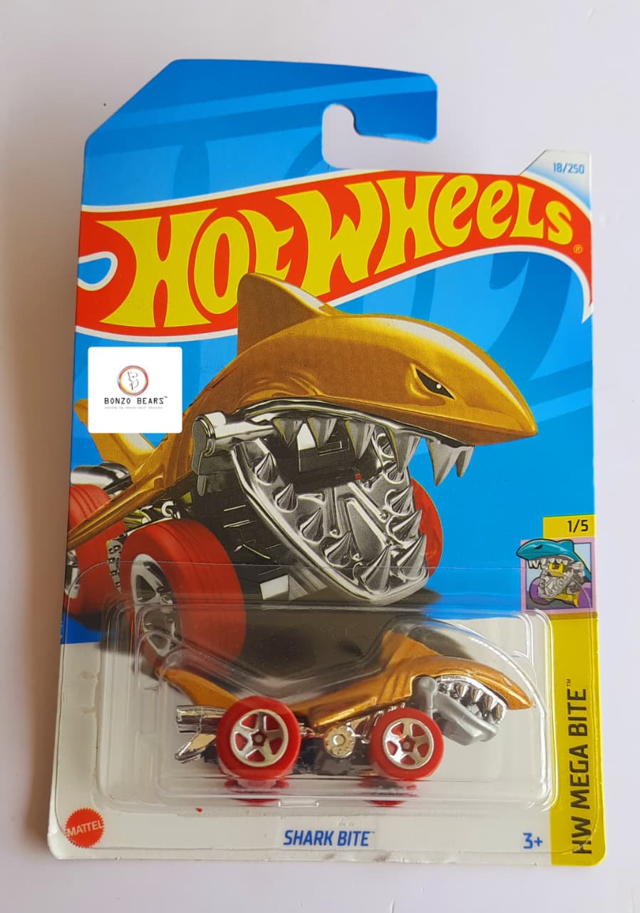 Shark Bite - Hot Wheels Gold (European Short Card) | Bonzo Bears