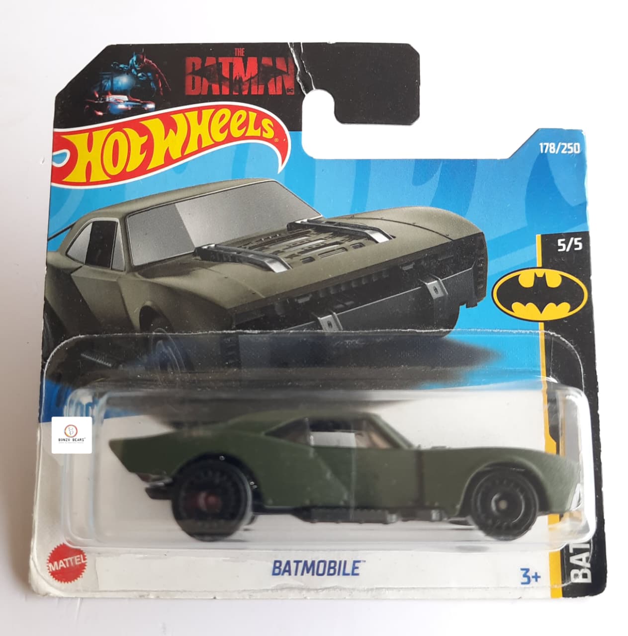 Batman Batmobile - Hot Wheels - Short card