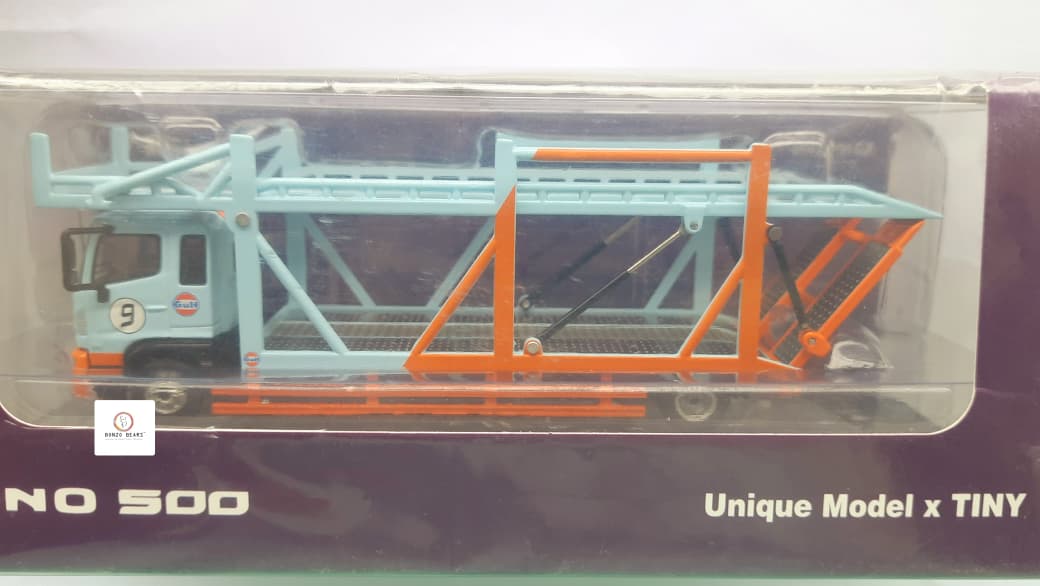 Hino 500 Ranger GULF - Unique Model x TINY - Exclusive - 1/64