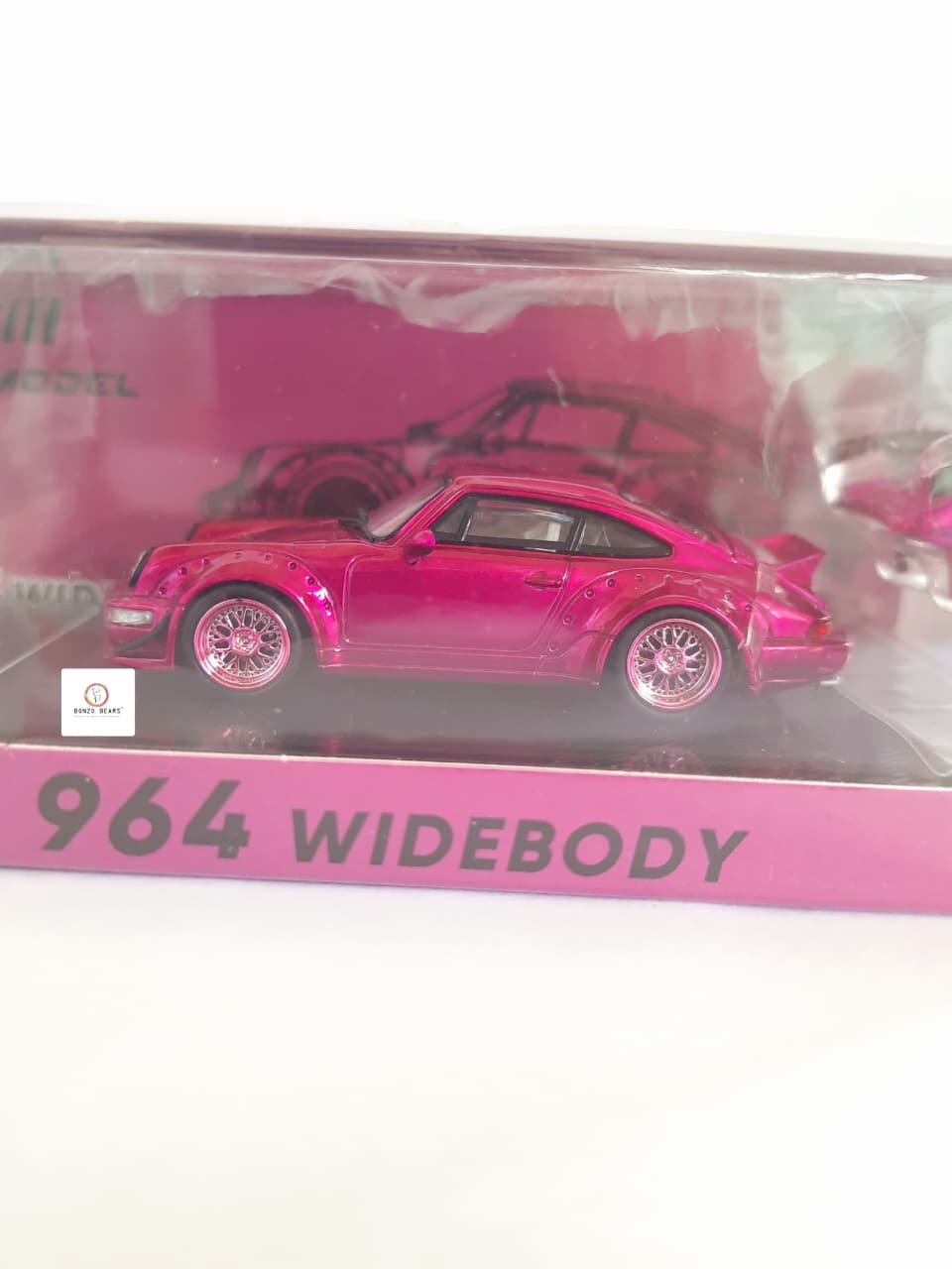 CM Model 1/64 - Posche RWB 964 Metallic Purple Indonesia Exclusive diecast