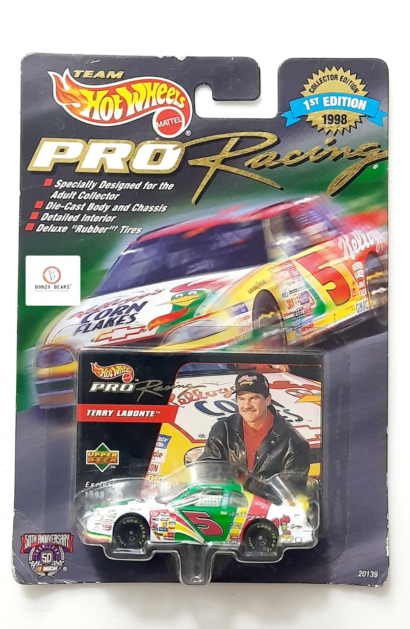 Rare Hot Wheels Pro Racing 1998 Release -Terry Labonte | Bonzo Bears