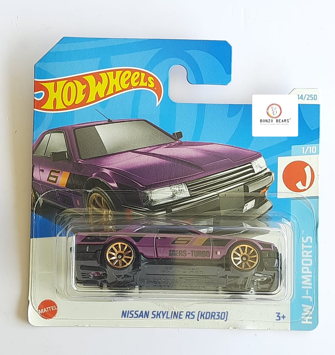 Nissan Skyline RS (KDR30)- Hot Wheels (Short card)| Bonzo Bears