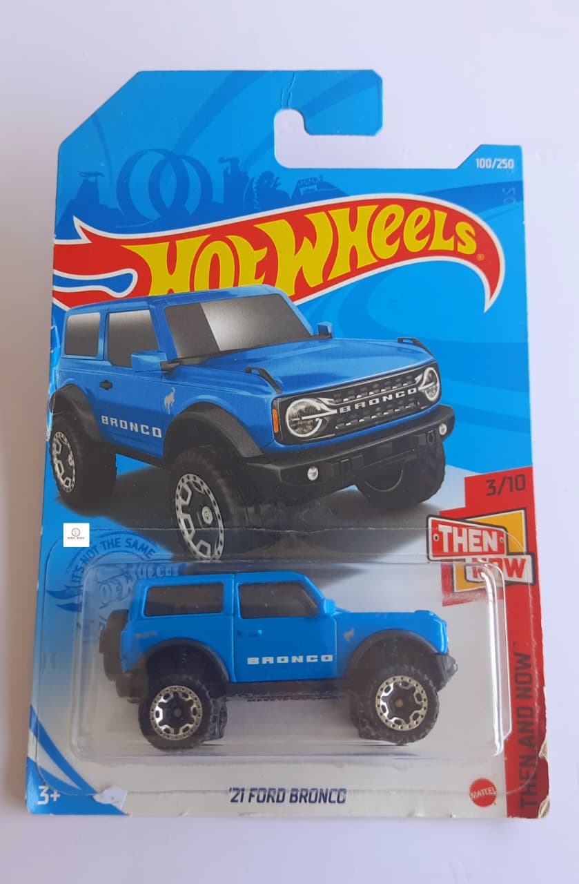 21 Ford Bronco - Hot Wheels (Blue)