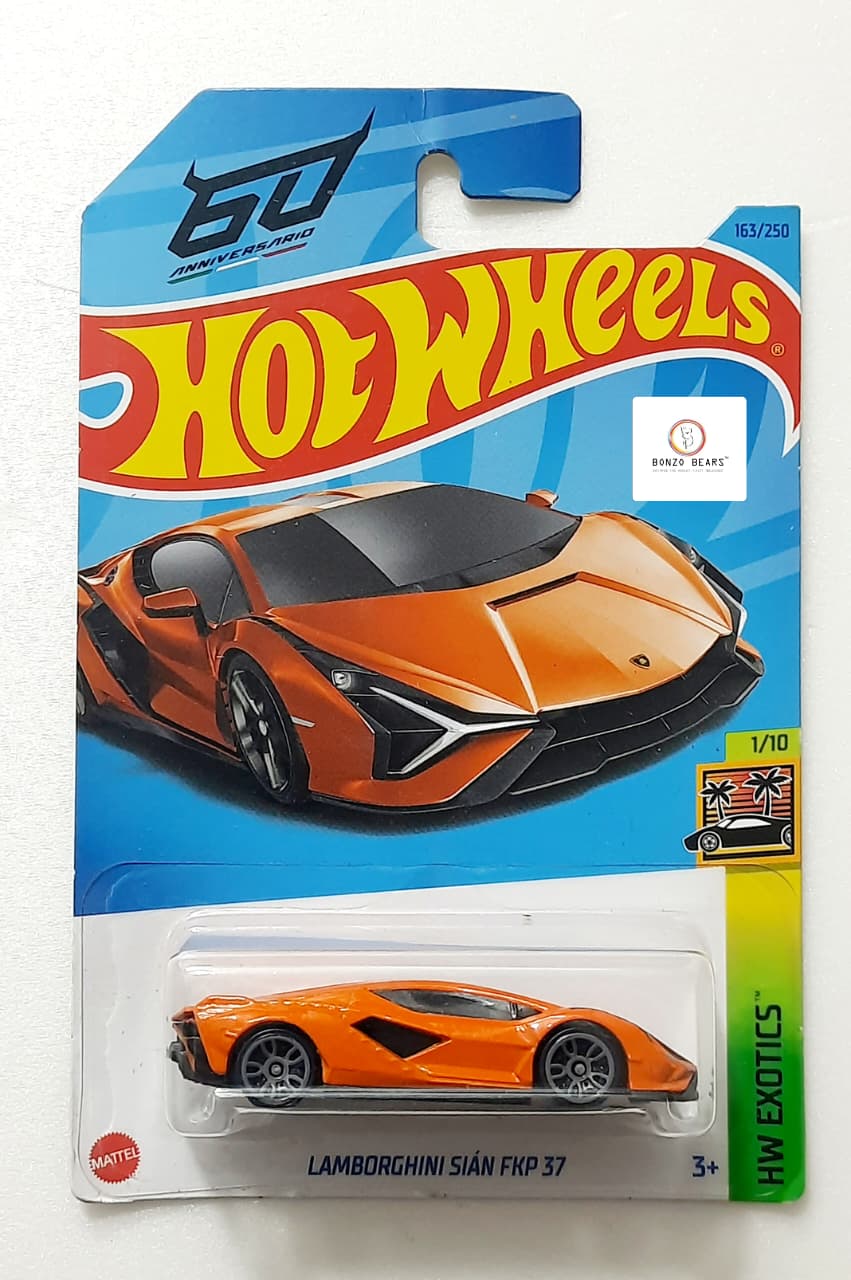 Lamborghini Sian FKP 37 - Hot Wheels -2023 Release | Bonzo Bears