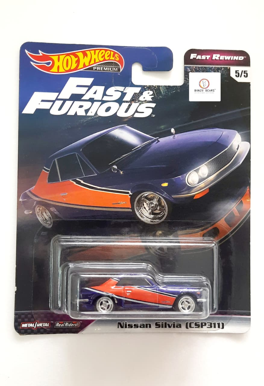 Nissan Silvia (CSP311) - Hot Wheels Premium 2019 Release| Bonzo Bears