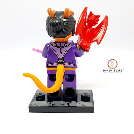 LEGO Dungeons & Dragons Series Minifigures - Tiefling Sorcerer with dragon