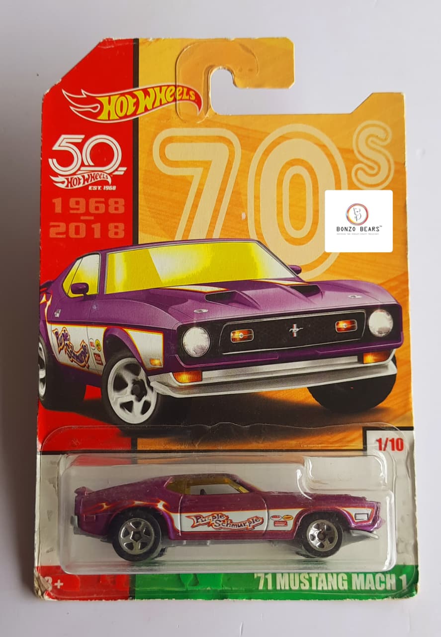'71 Mustang Mach 1 - Hot Wheels (Anniversary Collection) | Bonzo Bears