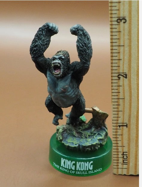 Origianl The King of Skull Island King Kong - Bottle Cap Collection -Universal Studios and Kaiyodo Collab| Bonzo Bears