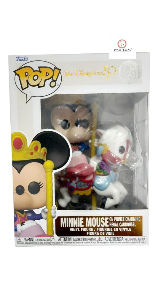 FUNKO POP! DISNEY: Walt Disney World 50th Anniversary - Minnie Carrousel | Bonzo Bears
