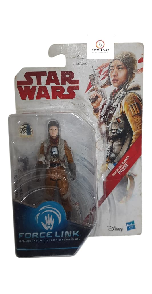 Star Wars The Last Jedi Resistance Gunner Paige Force Link Figure | Bonzo Bears