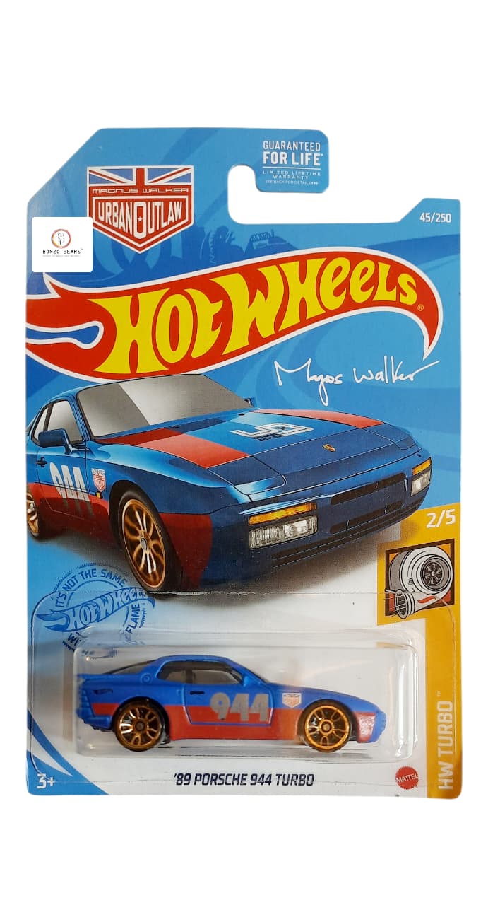 Urban Outlaw - '89 Porsche 944 Turbo - Hot Wheels | Bonzo Bears