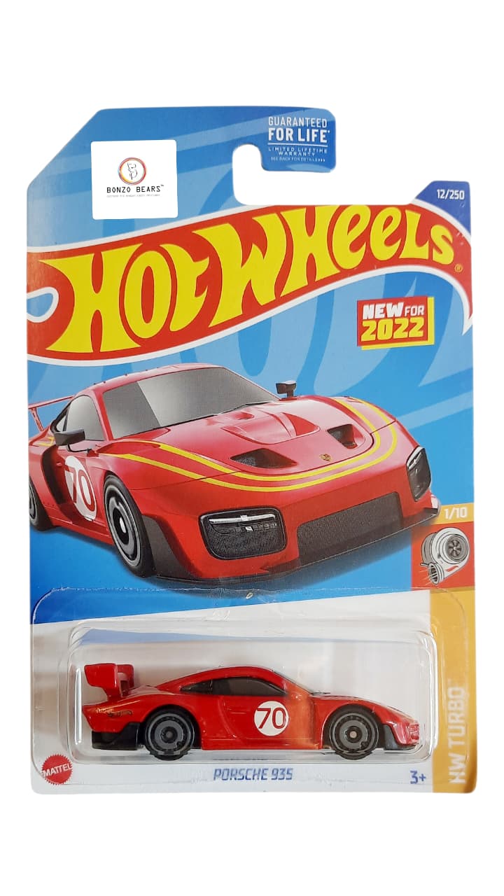 Porsche 935 (Red)- Hot Wheels 2022 Release - var 2 | Bonzo Bears