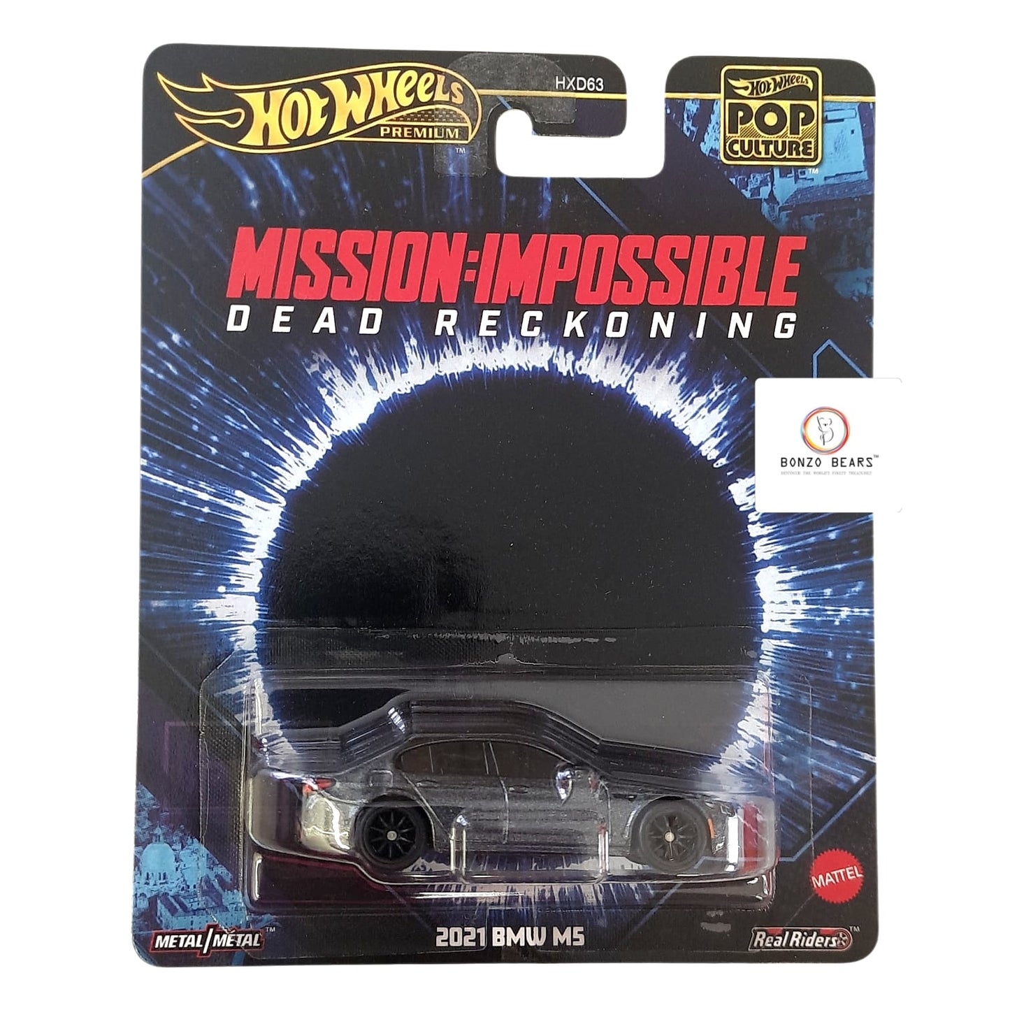 2021 BMW M5 - "Mission: Impossible - Dead Reckoning" - Hot Wheels Premium (import) | Bonzo Bears P5